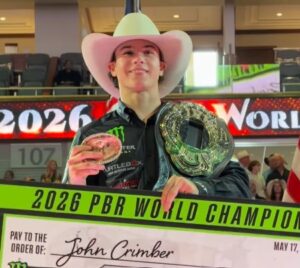 John Crimber é campeão mundial da PBR e confirma status de fenômeno do rodeio